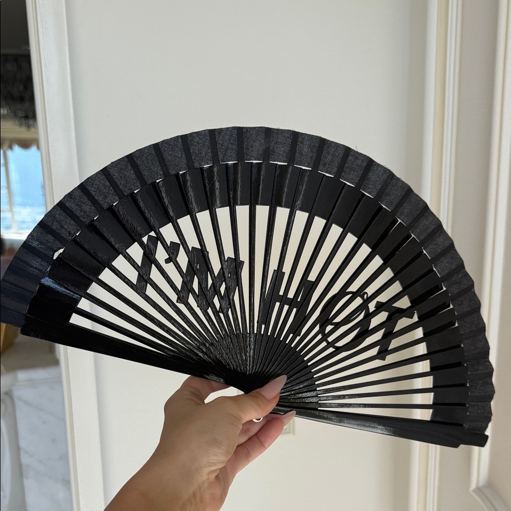Designer Black Fan
